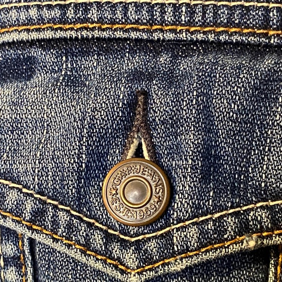 Vintage Gap San Francisco Classic Blue Denim Jacket Size S - Picture 4 of 9
